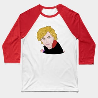 Enjolras Cartoon Baseball T-Shirt